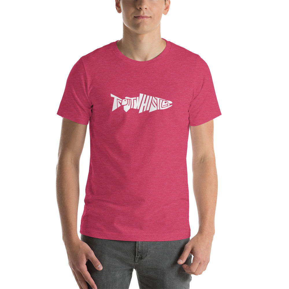 TroutWhistler - Unisex T-Shirt | Dark w/ White Logo