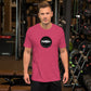 TroutWhistler - Unisex T-shirt | Light w/ Black Round.com Logo