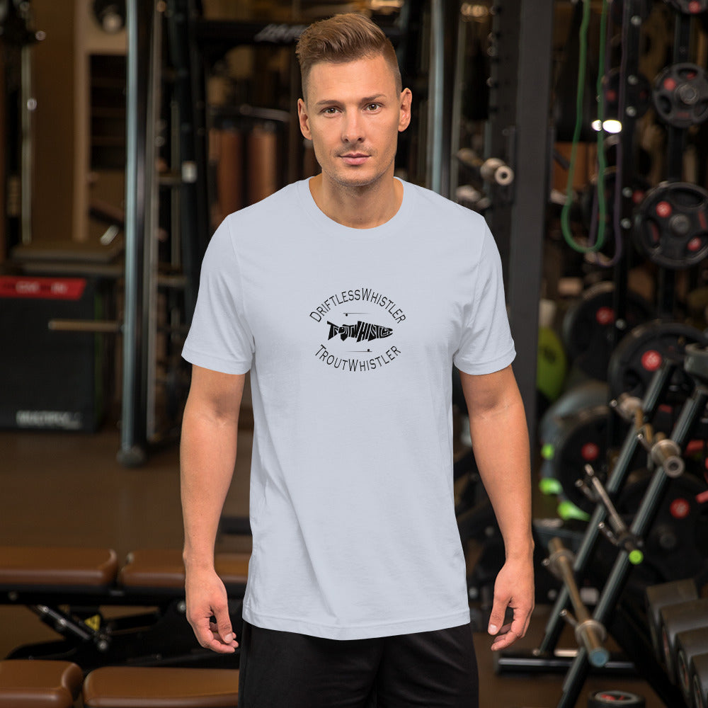 DriftlessWhistler - Unisex T-shirt | Light w/ Black Logo