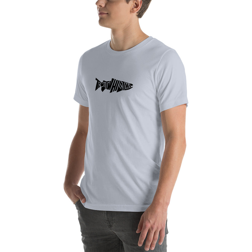 TroutWhistler - T-shirt | Light w/ Black Logo