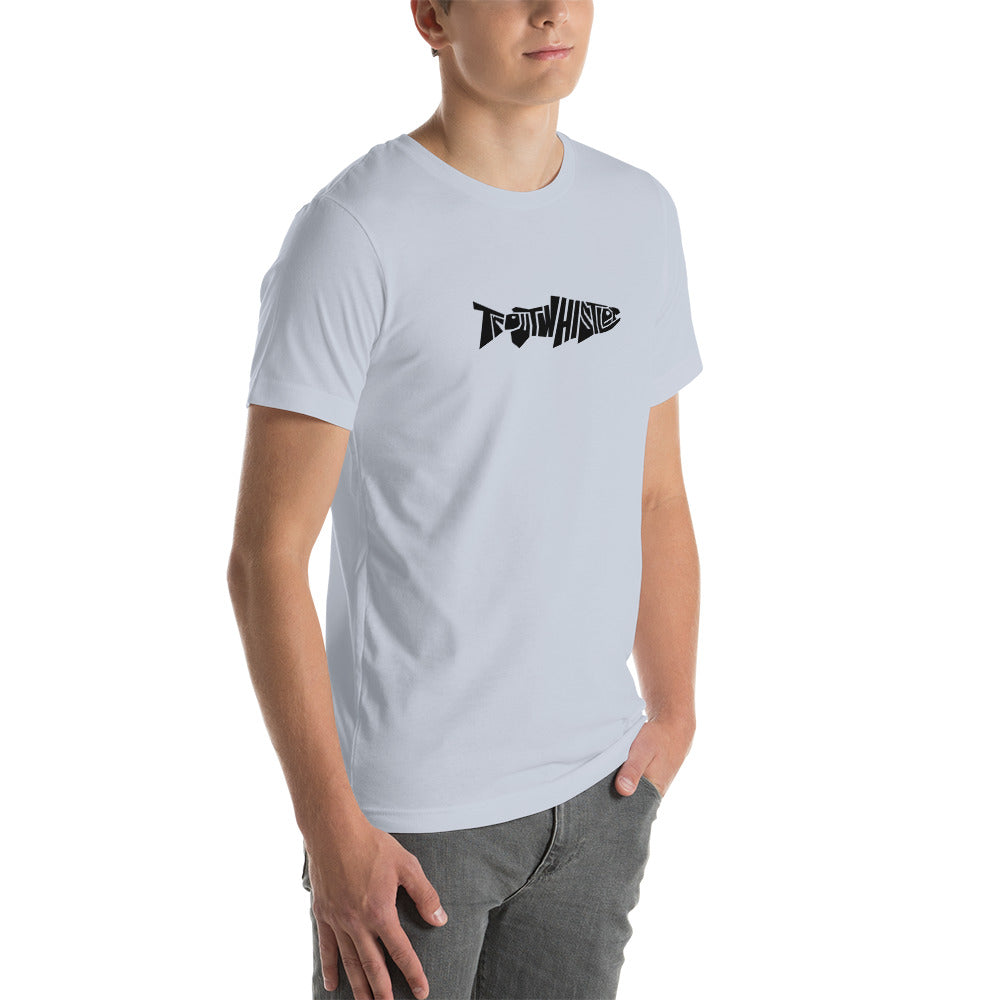 TroutWhistler - T-shirt | Light w/ Black Logo