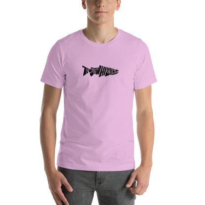 TroutWhistler - T-shirt | Light w/ Black Logo