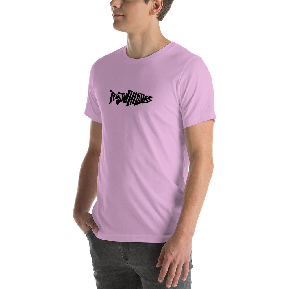 TroutWhistler - T-shirt | Light w/ Black Logo