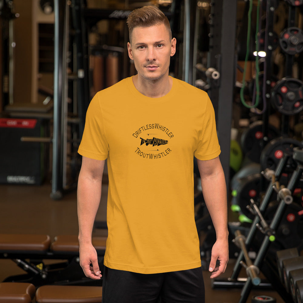 DriftlessWhistler - Unisex T-shirt | Light w/ Black Logo
