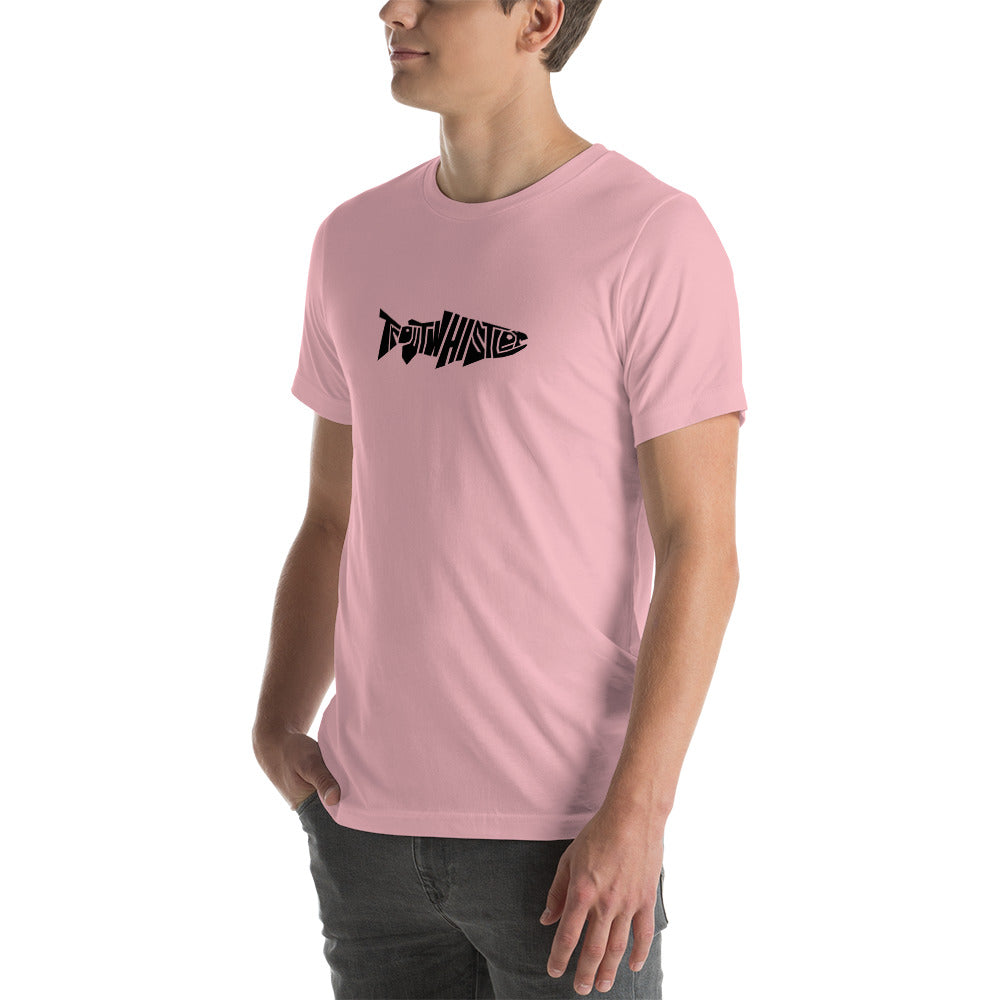 TroutWhistler - T-shirt | Light w/ Black Logo