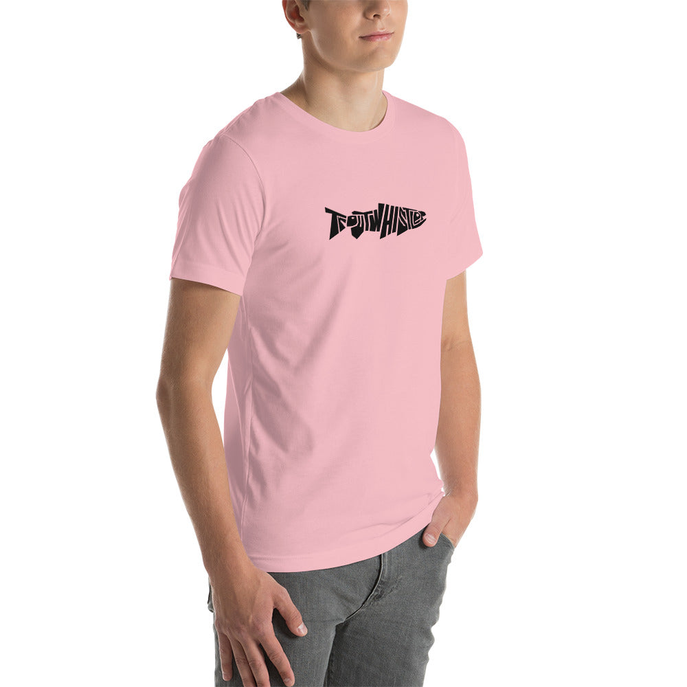 TroutWhistler - T-shirt | Light w/ Black Logo
