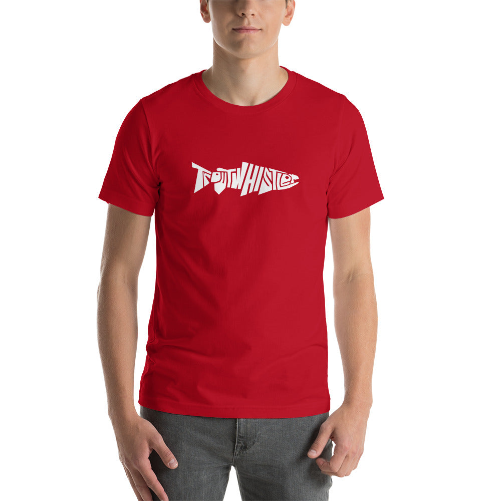 TroutWhistler - Unisex T-Shirt | Dark w/ White Logo