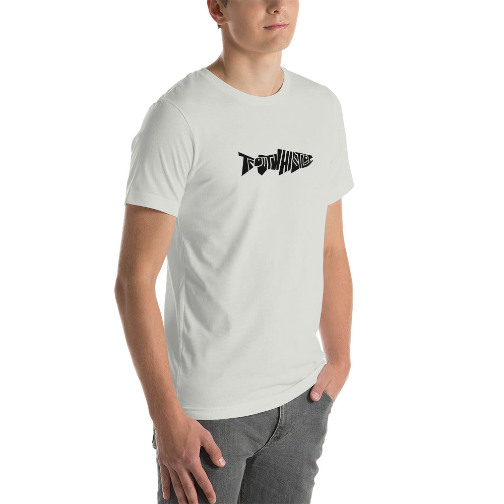 TroutWhistler - T-shirt | Light w/ Black Logo