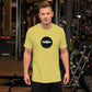 TroutWhistler - Unisex T-shirt | Light w/ Black Round.com Logo
