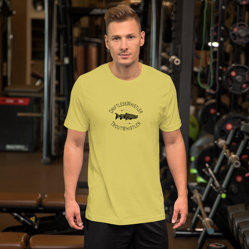 DriftlessWhistler - Unisex T-shirt | Light w/ Black Logo