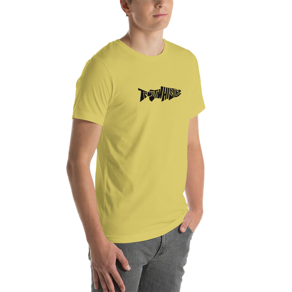 TroutWhistler - T-shirt | Light w/ Black Logo