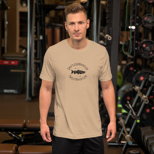 DriftlessWhistler - Unisex T-shirt | Light w/ Black Logo