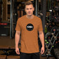 TroutWhistler - Unisex T-shirt | Light w/ Black Round.com Logo