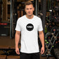TroutWhistler - Unisex T-shirt | Light w/ Black Round.com Logo