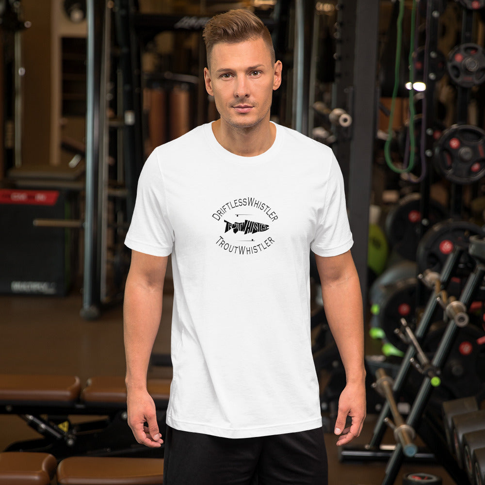 DriftlessWhistler - Unisex T-shirt | Light w/ Black Logo