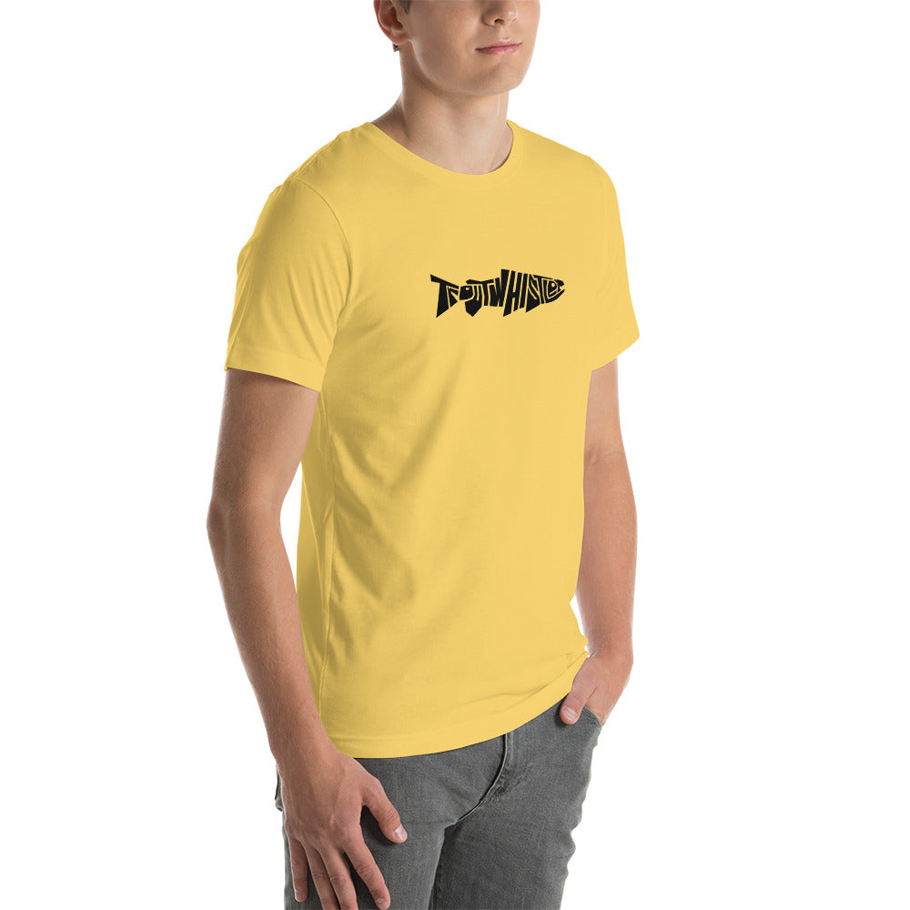TroutWhistler - T-shirt | Light w/ Black Logo