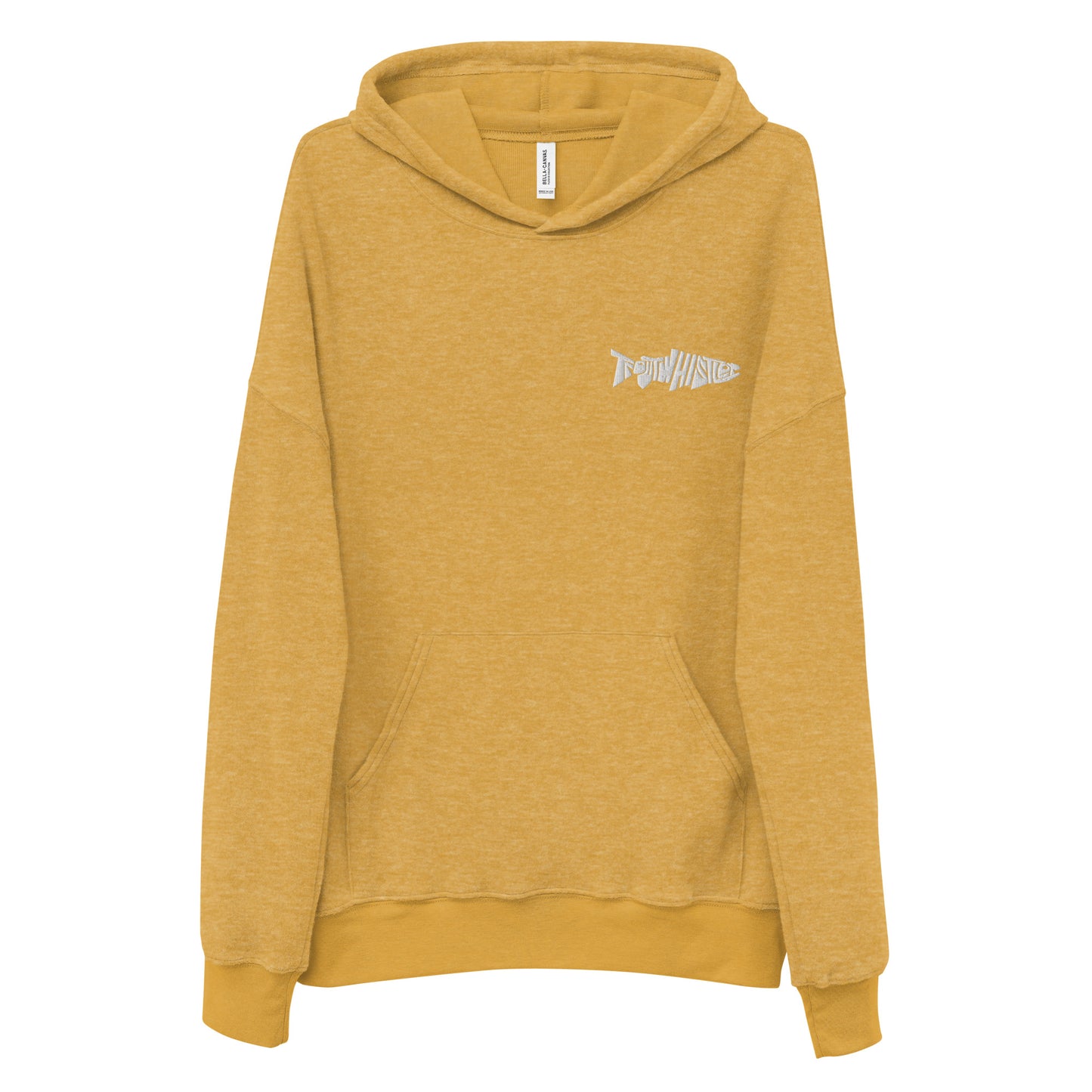 TroutWhistler - Sueded Fleece Hoodie | w/ White Logo