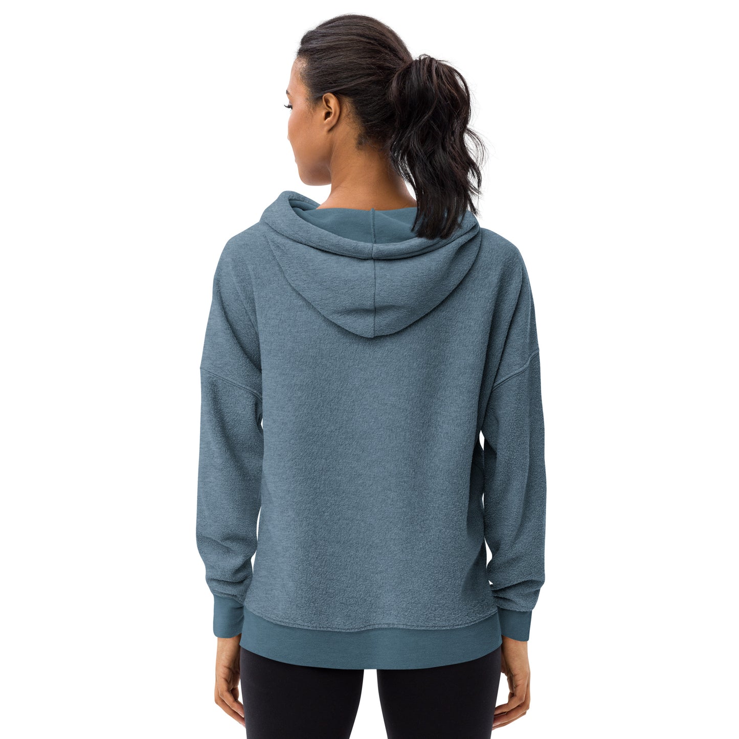 TroutWhistler - Women's Sueded Fleece Hoodie | w/ White TW Logo