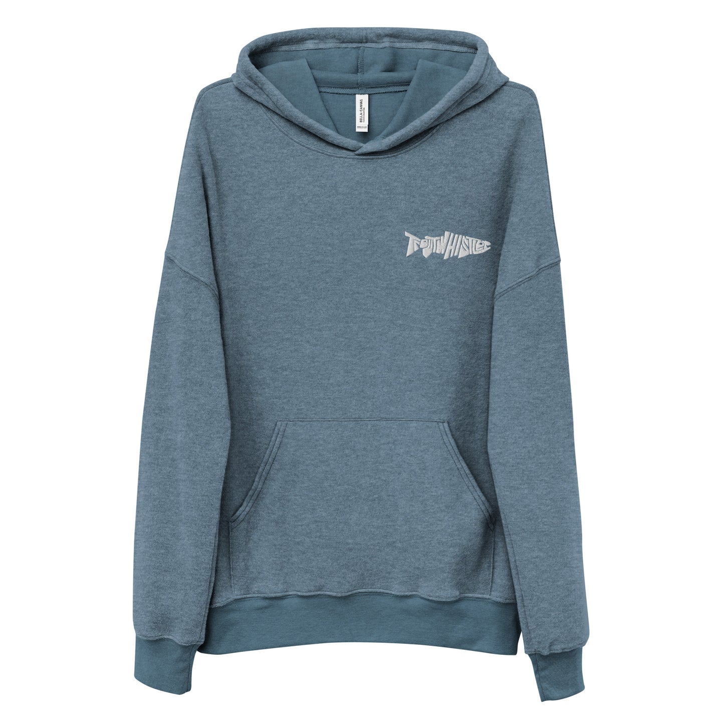 TroutWhistler - Sueded Fleece Hoodie | w/ White Logo