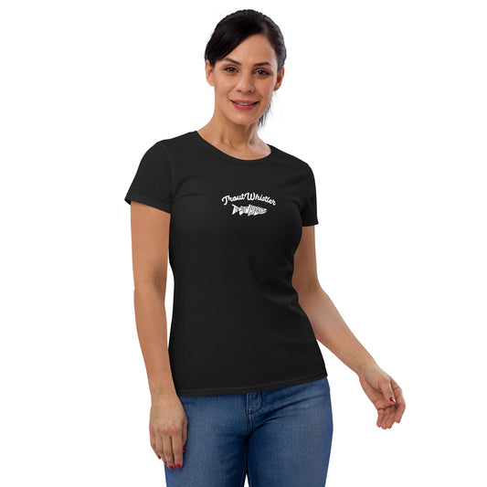 TroutWhistler - Women's Short Sleeve T-Shirt | Dark w/ TW Text