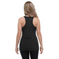 TroutWhistler - Women's Racerback Tank | Dark w/ White Logo
