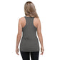 TroutWhistler - Women's Racerback Tank | Dark w/ White Logo