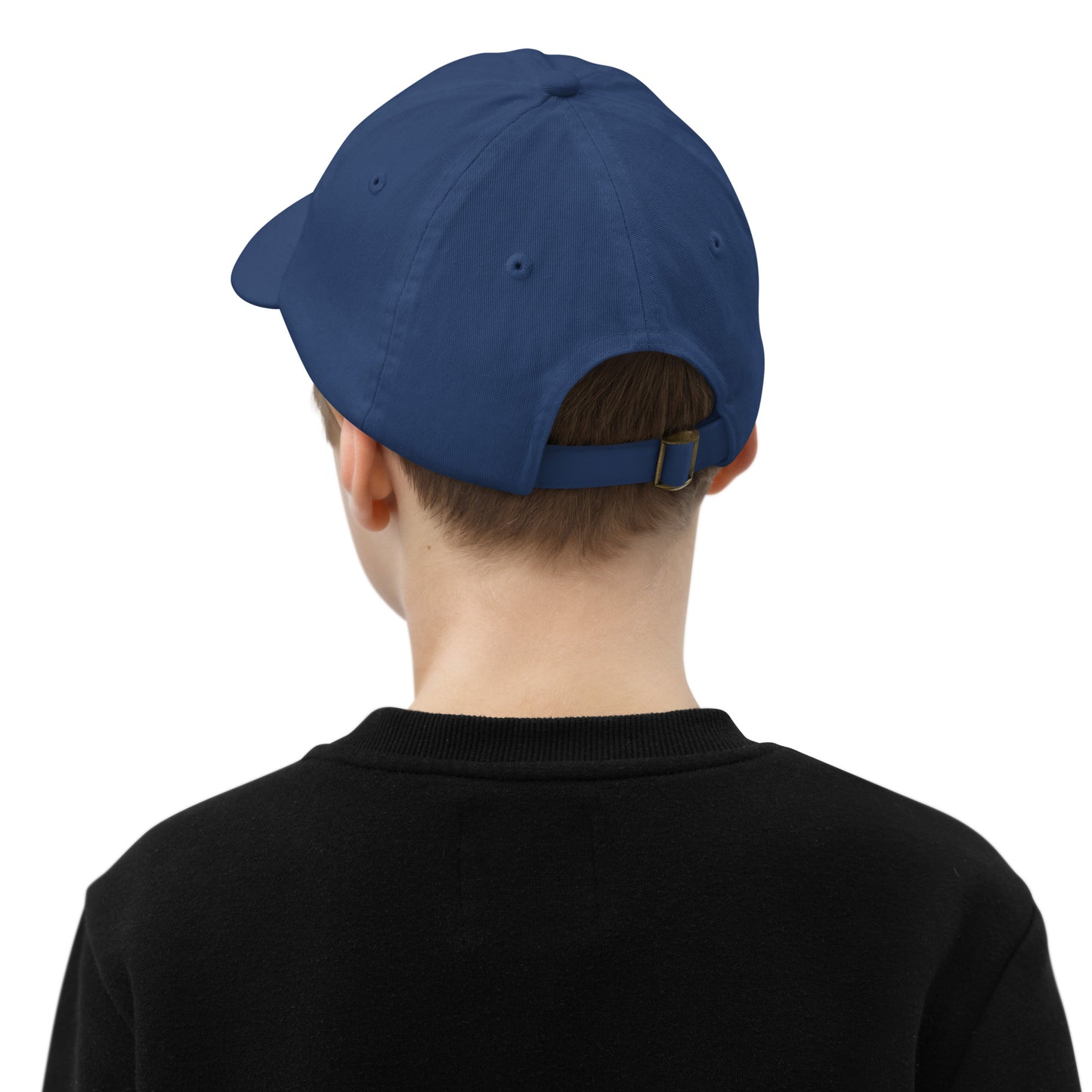 TroutWhistler - Youth Baseball Cap | Dark w/ White Logo