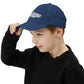 TroutWhistler - Youth Baseball Cap | Dark w/ White Logo